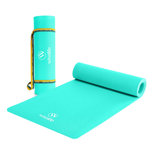 Tapis de yoga uni multicolore Vibrant, antidérapant et durable - Product Image 3