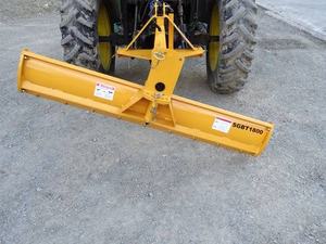 Rear Blade for Tractors Black Metal High Productivity Land Leveler Grader <b>Cultivator</b> Attachment - Product Image 6