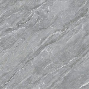 Azulejos de suelo de porcelana esmaltada completamente pulida 3D costera de 600*600mm funciones antideslizantes para interiores, ladrillo refractario marrón blanco barato - Product Image 5