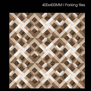 Carreaux de sol en porcelaine pour extérieur 40x40 cm 400x400 mm 16x16 pouces Finition mate Résistance à charge lourde Terrasse de stationnement - Product Image 1