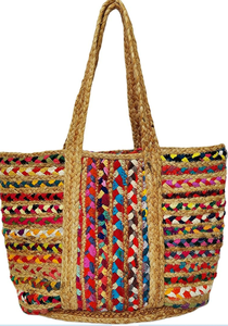 Nouveau Sac à Main Tressé en Jute 2026 – Sacs en Jute Tressés Faits Main avec Motif Floral – Sac Rond en Jute Tressé Personnalisé - Product Image 5