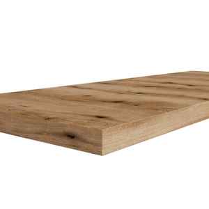 Estante para Lavabo de Madera de Roble Natural de 120 cm, Calidad Premium para su Baño - Product Image 2