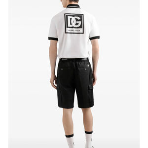 Camisas de Verano para Hombre, 100% Algodón, Transpirables, Bordadas, Cómodas, de Punto, con Patrón Sólido, Color de Contraste, Formales de Negocios - Product Image 5