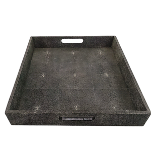 Customized 0.525x0.33x0.065 Faux shagreen Tea <b>Trays</b> from Viet Nam Manufacturer - Product Image 1