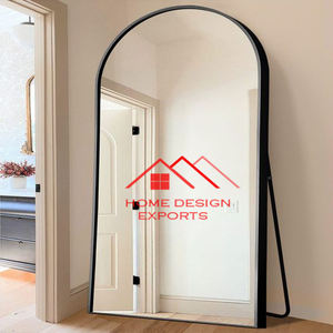 Espejo de pie moderno hecho a mano con marco de metal para el hogar, dormitorio y baño - Product Image 5