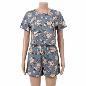 2 <b>Piece</b> Womens Shorts <b>Set</b> Polyester Breathable Casual Summer Outfit <b>Lounge</b> Wear Fashion <b>Two</b> <b>Piece</b> <b>Set</b> Wholesale Supplier OEM <b>Set</b> - Product Image 5