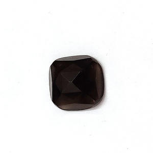 1 Pc de Quartz Fumé Naturel 12x12mm Coussin Rosecut 5.85 Cts Lot Iroc Ventes Qualité Smoky Topaz Cab Loose Gemstone US $3.7 - Product Image 5