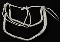 Cordon torsadé en fil d'or, prix de gros personnalisé, écologique, tactique, accessoires d'uniforme, aiguillette