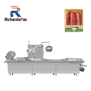 Machine à sceller pour le plateau alimentaire MAP Thermoformage Machine à emballer à atmosphère modifiée Fromage Durian - Product Image 4