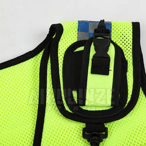 Venta al por mayor de alta visibilidad de seguridad reflectante chaleco de seguridad con bolsillo hecho en el mejor material chalecos de seguridad para los hombres - Product Image 5