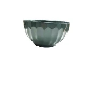 세라믹 그릇 다크 그린 색상 H 7 cm X 13 cm SV001 퍼프코 세라믹 그릇 도매 식기 베트남산