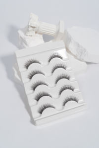 ขนตาปลอมความหนาของ0.15 10มม. 11มม. 12มม. ทำมือออกแบบโลโก้ได้ตามต้องการ - Product Image 3