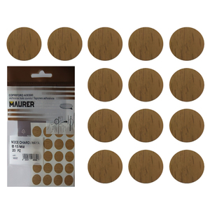Copri Viti Adesivi in Faggio (Confezione Blister da 20) - Product Image 1
