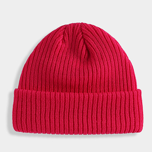 Gorro de Punto Acrílico Personalizado con Puño, Unisex, para Clima Frío, Diseño Jacquard, Invierno 2025 - Product Image 6