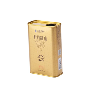 Lata Rectangular Vacía de Hojalata de Grado Alimenticio para Aceite de Oliva 500ml, Envase al por Mayor para Aceite Comestible - Product Image 3