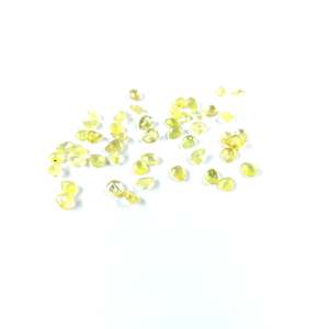 Piedras Sueltas de Zafiro Amarillo de Bangkok Calibradas Naturalmente, Forma de Pera de 3x5mm y 6x4mm, Corte Asscher, Material de Gemas de Peridoto y Alejandrita - Product Image 1