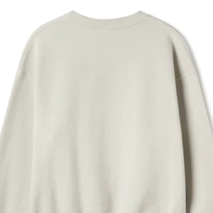 100% coton personnalisé brodé Logo sweats haute qualité ras du cou pull surdimensionné approvisionnement en gros XS taille impression en relief - Product Image 5