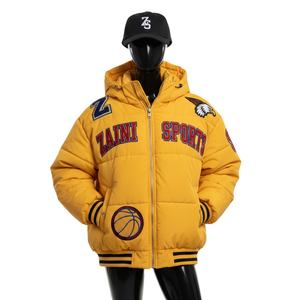 Veste matelassée oversize pour femmes, tissu en polyester de qualité supérieure, chaude, matelassée, logo brodé personnalisé, vêtements d'hiver, veste matelassée pour femmes - Product Image 1