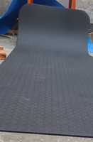 Tapis de yoga écologique avec sangle de transport en mousse EVA durable et design pliable, facile à nettoyer - 6 pieds de long pour une utilisation universelle