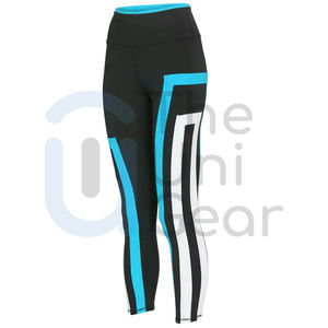Mallas de gimnasio para mujer, mallas de Fitness, pantalones de Yoga de alta calidad, cierre de cintura elástica, mallas de Yoga de nuevo estilo sólido - Product Image 2