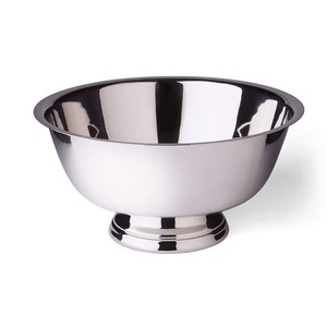Copa de Champán Redonda de Acero Inoxidable con Base, Diseño Simple, para Uso en Bares y Hogares - Product Image 2