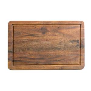 Planche à découper en bois d'acacia avec logo personnalisé, planche de service en bois avec support, taille et logo personnalisés, grande planche à découper en bois d'acacia en vrac - Product Image 4