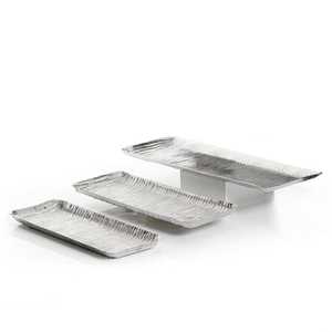 Bandeja decorativa de Metal martillado para desayuno de comida, bandeja de transporte de comida, tamaño personalizado, nueva forma, de diseño, venta al por mayor - Product Image 5