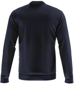 Veste bouffante universitaire décontractée pour hommes ODM 100% polyester polaire haute qualité sports d'hiver fermeture à glissière veste bouffante au toucher doux - Product Image 3