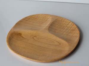 Plateau de service à Dessert en bois d'acacia fait à la main de qualité supérieure, plateau carré en bois divisé, meilleure vente - Product Image 6