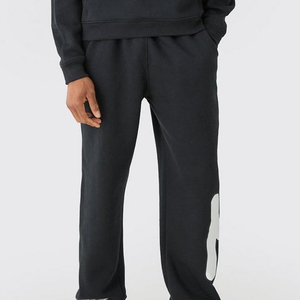 Conjunto de sudadera con capucha y pantalones con logotipo personalizado Conjunto de chándal de Jogger vintage Chándal para hombre Logotipo de serigrafía personalizado Precio bajo - Product Image 4