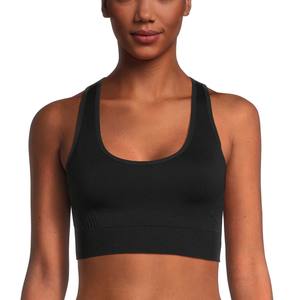 สปอร์ตบราผ้าสแปนเด็กซ์ระบายอากาศสำหรับเล่นโยคะออกกำลังกายในยิมแห้งเร็วน้ำหนักเบาไร้รอยต่อเป็นมิตรต่อสิ่งแวดล้อมสำหรับผู้หญิง - Product Image 4