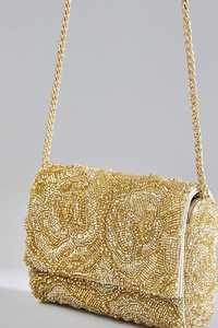 Patrick's Day Green Clover Fashion Monedero Bolsa Damas Estilo vintage Cremallera Cierre de botones Cadena bordada Flor - Product Image 2