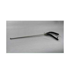 Portaagujas laparoscópico tipo pistola, mandíbula recta, 5mm X 330mm, acero inoxidable, reutilizable, Manual, aprobado por la CE, instrumento quirúrgico - Product Image 6