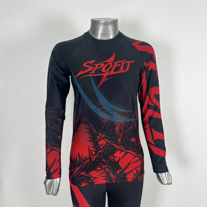 Conjunto de Rashguard de Manga Corta para Mujer, 2 Piezas, Camiseta de Compresión y Leggings, MMA, BJJ, No-Gi, Ropa de Lucha, Ropa Deportiva Activa - Product Image 2