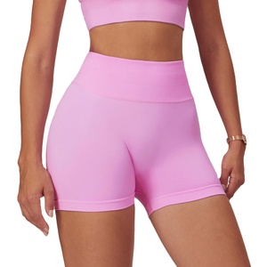 2026 vente chaude femmes Shorts de course décontractés séchage rapide Gym Fitness Yoga pantalons de sport avec Logo sur la taille - Product Image 4