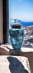 Hermosa Urna Turquesa Grande - Product Image 3