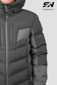 เสื้อแจ็คเก็ตพัฟเฟอร์แบบสั่งทำสำหรับผู้ชาย ดีไซน์เนอร์สไตล์ไฮสตรีท เสื้อโค้ทฤดูหนาวพร้อมผ้าคุณภาพพรีเมียม เสื้อแจ็คเก็ตพัฟเฟอร์ฤดูหนาวที่ให้ความอบอุ่น - Product Image 3