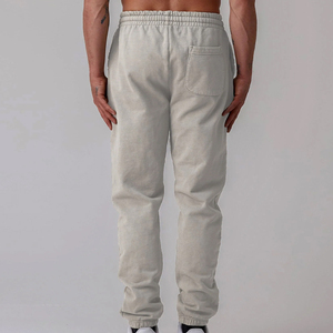Pantalones de chándal unisex relajados, pantalones de chándal versátiles para todos los días para hombres y mujeres con cintura elástica, pantalones de chándal OEM con cordón - Product Image 6