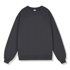 Diseño personalizado logo streetwear punto moda cuello redondo manga larga hombres punto crochet suéter Top tejido malla Jersey sudadera - Product Image 3