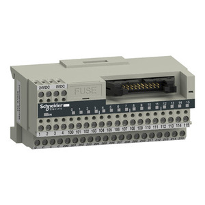 Per SCHNEIDER ELECTRIC ABE7H16C21: Sub-base per connessione passiva di indicatori LED con 16 ingressi/uscite - Product Image 1