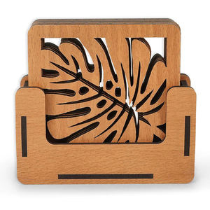 Posavasos de mármol en blanco, posavasos de pizarra absorbente en forma de ptagon personalizado, juego de posavasos para bebidas, diseño personalizado, venta al por mayor - Product Image 1