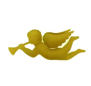 Decorative Brass <b>Small</b> Size Metal Angel Tree Hanging Ornament - Product Image 4