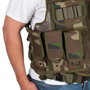 Gilet tactique personnalisé pour l'entraînement, durable, multi-poches, bretelles réglables, confortable et léger - Product Image 2