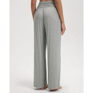 Venta caliente logotipo personalizado impreso mujeres Plazo pantalones sueltos nueva llegada cómodo Plazo pantalones para la venta - Product Image 3