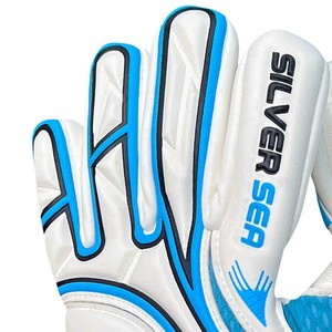 Venta al por mayor de guantes de látex de portero alemán de 4mm con agarre fuerte y diseño de logotipo personalizable para jugadores de fútbol - Product Image 2