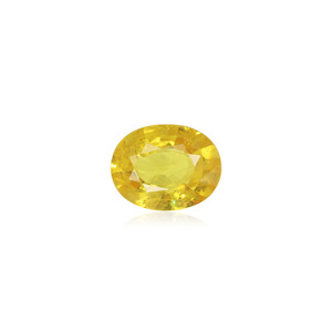 Zafiro Amarillo Natural de 6.50 Quilates, Gema Suelta Facetada con Corte Esmeralda Ovalado y Marquesa, Disponible en Marrón y Rojo - Product Image 1