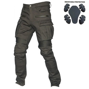 New Arrivals Comfortable Winter Motor-Cycle Pants Removable <b>Hip</b> Protector Cotton <b>Padded</b> Motor Racing Wear OEM ODM Customization - Product Image 1