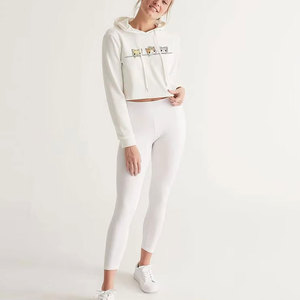 Personnalisez votre propre design de sweat-shirts courts pour femmes, tailles plus grandes, best-sellers - Product Image 4