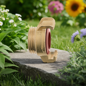 GEKA Plus K Brass Threaded Fitting 3/4\" External Thread for Garden Water Connectors - Product Image 3