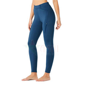 Leggings de Montar a Caballo para Mujer, de Tiro Medio, Elásticos, Transpirables, Impermeables, Resistentes al Viento, de Spandex/Poliéster, Pantalones Ecuestres, Jodhpur - Product Image 6